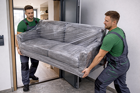 Umzugswagen für einen Umzug in Stuttgart
