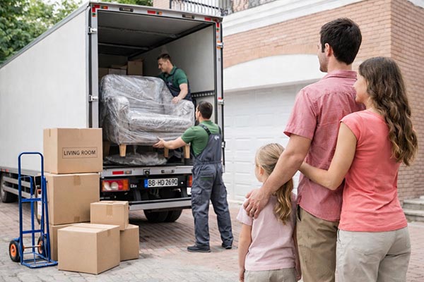 Familienumzug in Mönsheim mit professionellem Umzugsservice